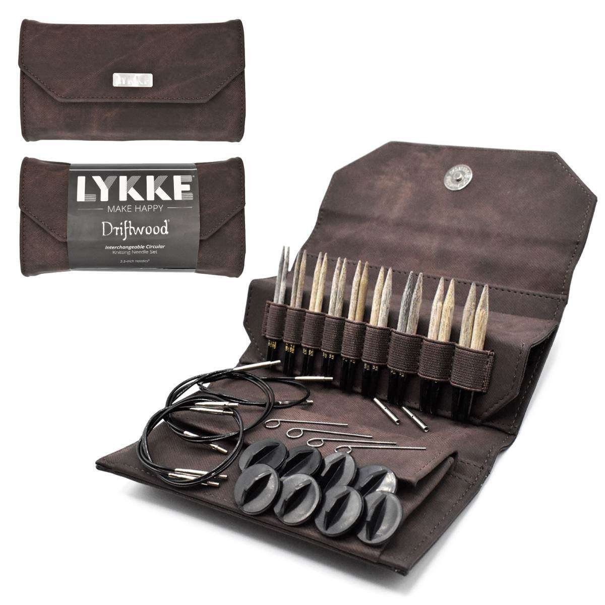 Lykke Driftwood Juego De Agujas De Tejer Rectas De 10 (25,5