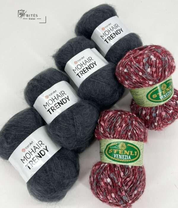 YarnArt ir Stenli siūlų rinkinukas