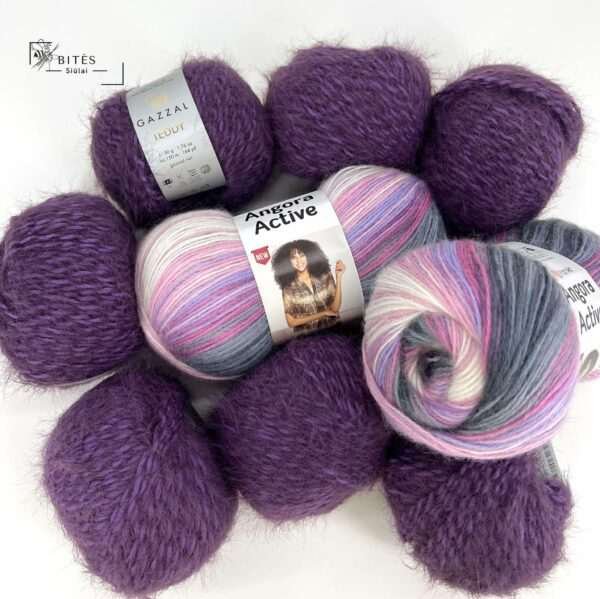 YarnArt ir Gazzal siūlų rinkinukas