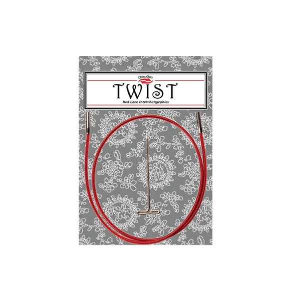 ChiaoGoo Twist Red Lace valas prisukamiems virbalams