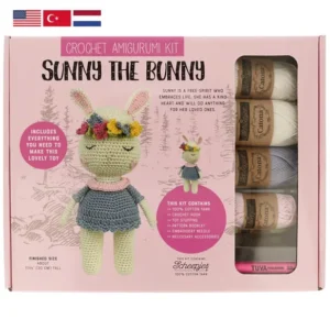 Scheepjes Tuva DIY rinkinys - zuikutė Sunny the Bunny