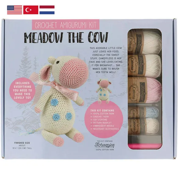 Scheepjes Tuva DIY rinkinys - karvytė Meadow the Cow