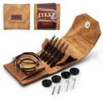 7cm. LYKKE UMBER STARTER prisukamų medinių virbalų rinkinys