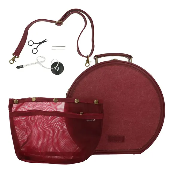 Della Q Hat Box Mezgėjos krepšys