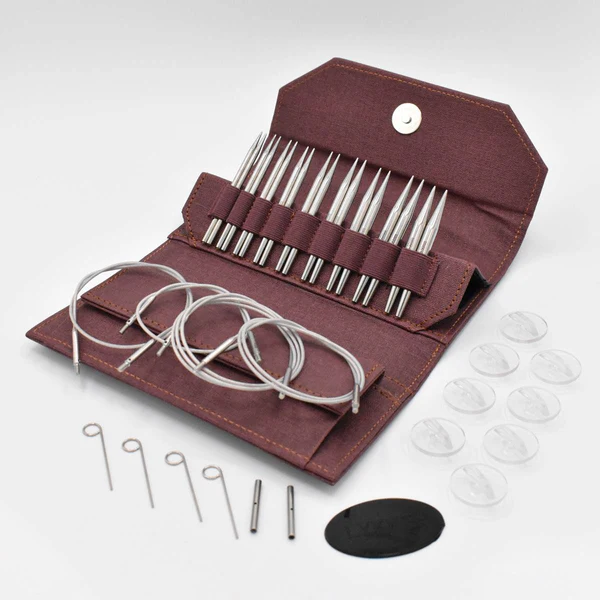 7cm. LYKKE FLIGHT prisukamų metalinių virbalų rinkinys (3,25-6,50mm)