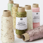 Rico Design Creative Make It Perlchen (siūlai su stiklo karoliukais)