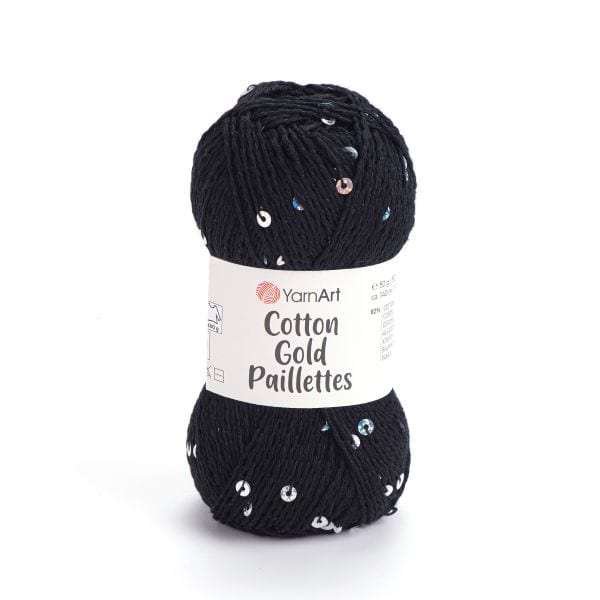 YarnArt Cotton Gold Paillettes