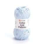 YarnArt Cotton Gold Paillettes