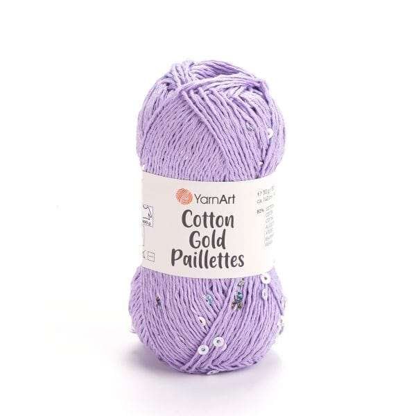 YarnArt Cotton Gold Paillettes