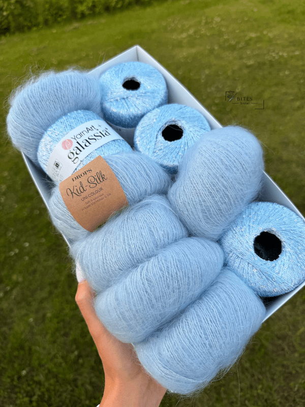 Drops ir YarnArt siūlų rinkinukas