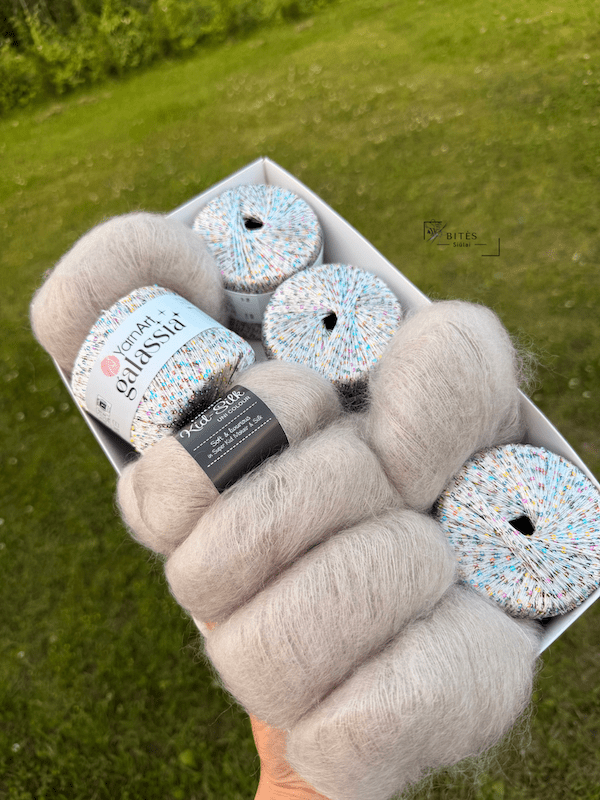 Drops ir YarnArt siūlų rinkinukas